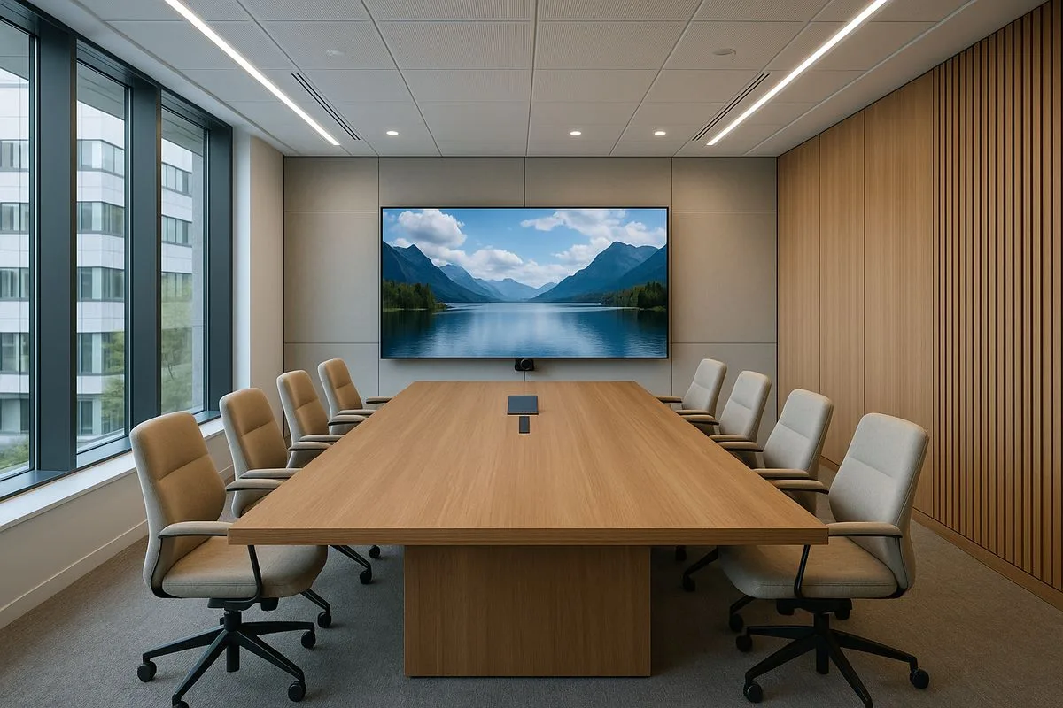 Conference Tables installation 6