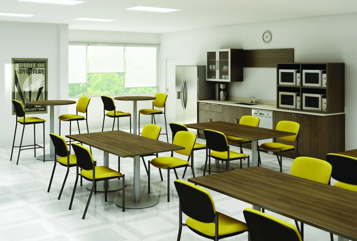 Pantry & Cafeteria Tables installation 2